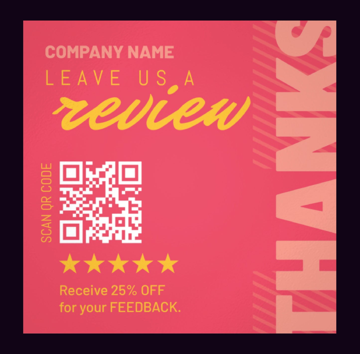 Business Card with QR Code