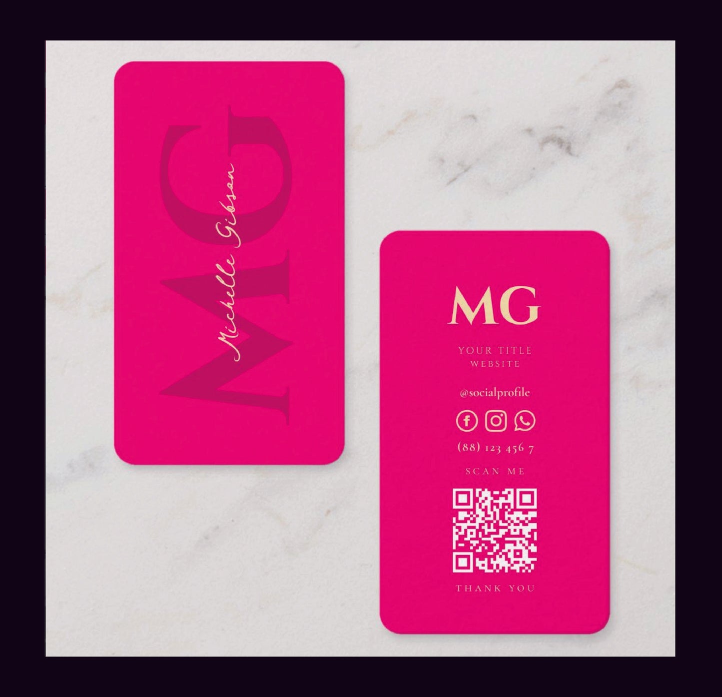 Business Card with QR Code