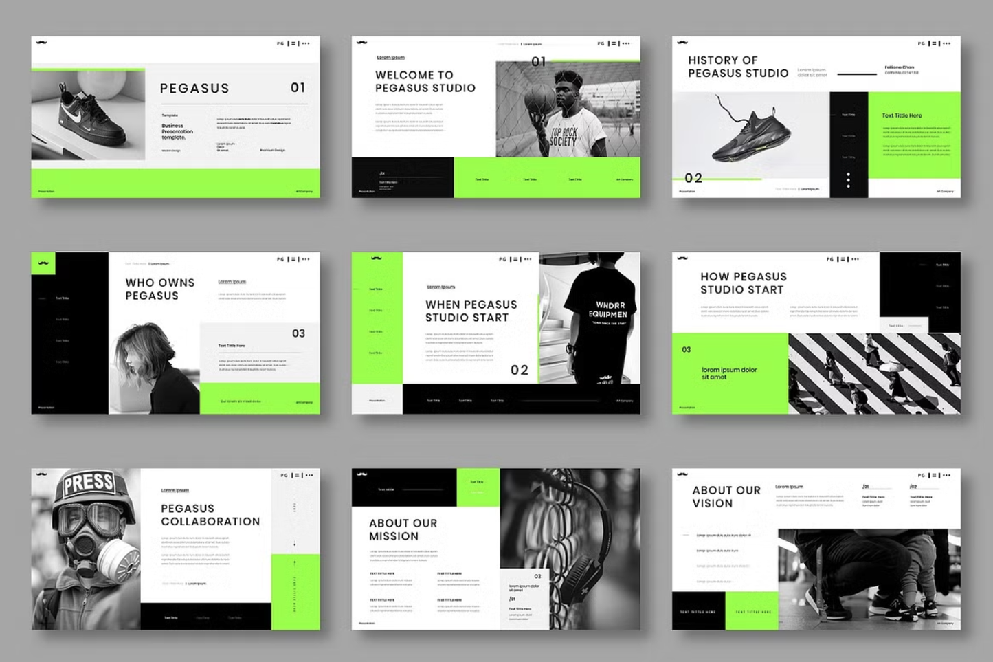 Portfolio/Brand Deck Design