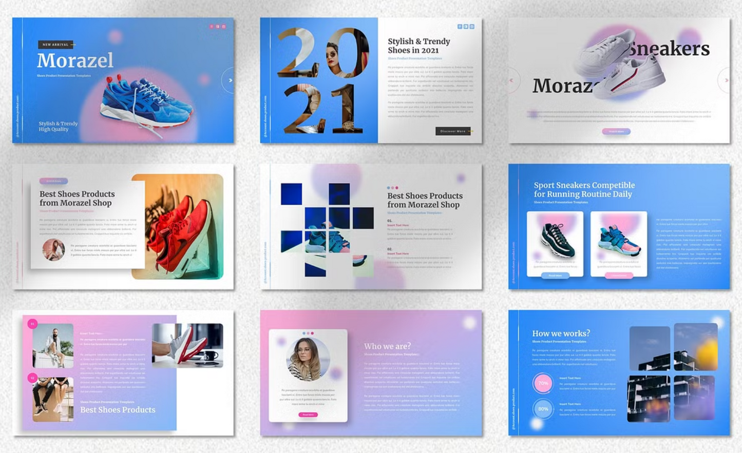 Portfolio/Brand Deck Design