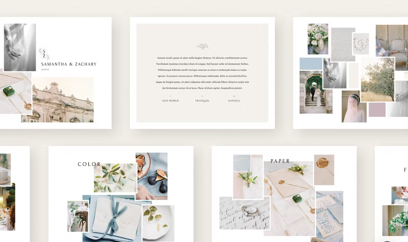 Portfolio/Brand Deck Design