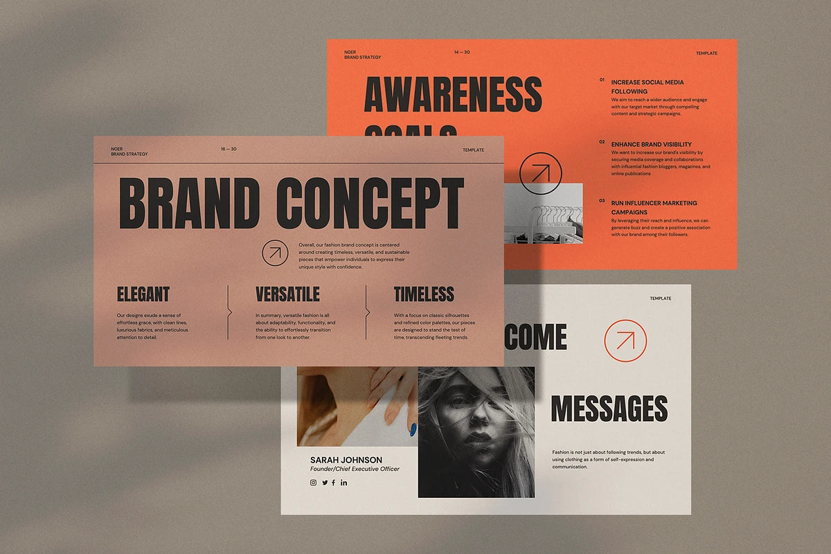 Portfolio/Brand Deck Design