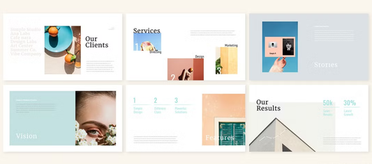 Portfolio/Brand Deck Design